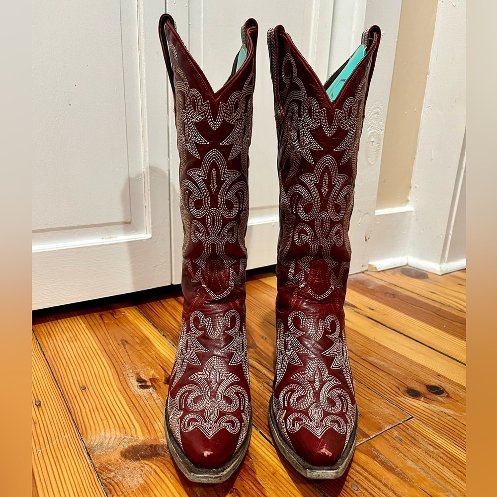Lane Wild Ginger Cowgirl Boots